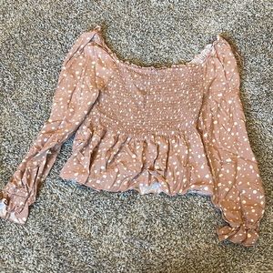 Pink urban romantics top